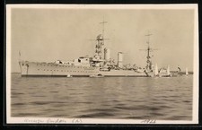 Foto-AK Leichter Kreuzer Emden