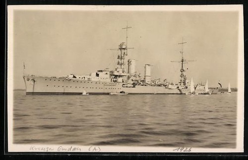 Foto leichter kreuzer emden - leichter,
