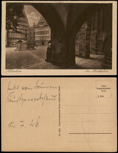 Ansichtskarte hildesheim - hildesheim, am