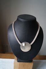 Muschel Kette Collier Unikat Herzmuschel Maritim Sterling Silber 925 Handarbeit