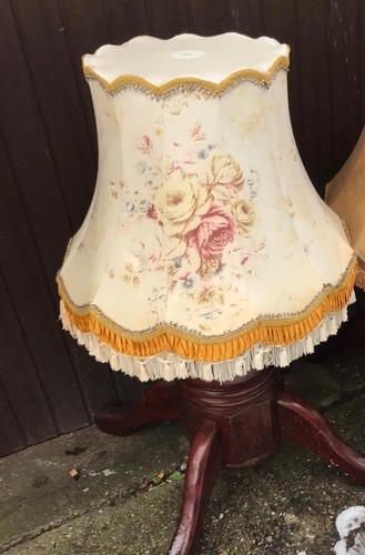 Vintage großer rosen lampen - großer,