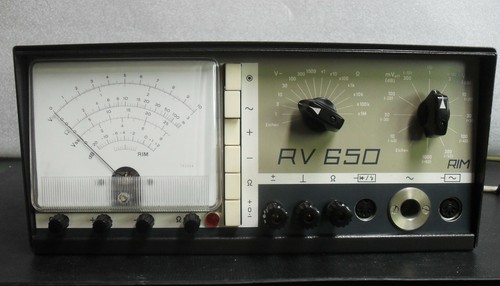 Röhrenvoltmeter rim - röhrenvoltmeter.,