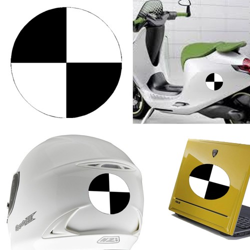 Racing kreis vinylaufkleber - kreis,
