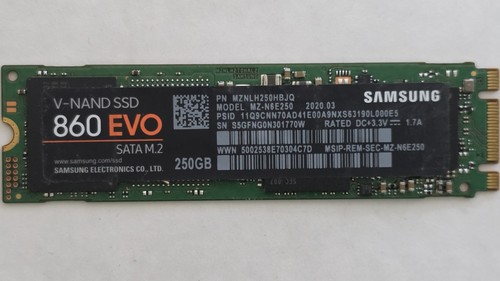 250gb samsung 860 - -, m.2
