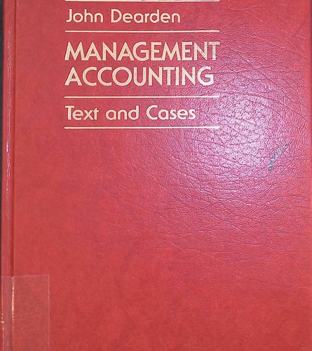 Management accounting text - accounting:,