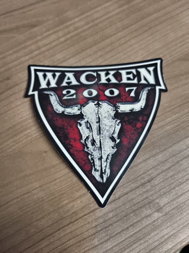Wacken 2007 aufkleber - aufkleber,