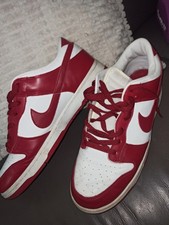 ♥ NIKE Herren Schuh Gr.46 weis rot gebraucht ♥