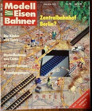 Modelleisenbahner 11/1991, Zentralbahnhof Berlin?