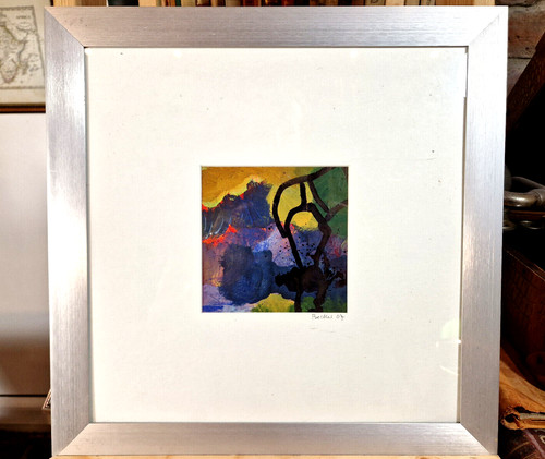 Abstraktes kleines aquarell - abstraktes,