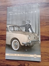 1956 RENAULT DAUPHINE DRIVING