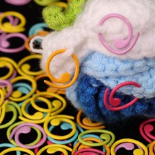 60x Maschenmarkierer Häkeln