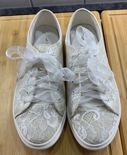 G. Westerleigh Nicki Brautschuhe Sneaker Bridal Shoes Gr. 39 *Kaum getragen*