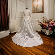 Hochzeitskleid, Brautkleid, Gelinlik neu, 38 in weiß