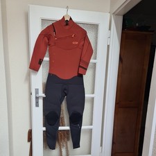 Ion Wetsuit Onyx Core Semidry 4/3 Red Größe L/52 Herren