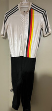 Rarität Adidas Descente Rennrad Zeitfahranzug Einteiler Bahnrad BDR Deutschland