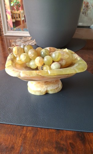 Onyx obstschale - onyx,
