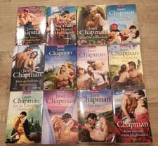 12 Historische Liebesromane -- Bücherpaket -- Alle von JANET CHAPMAN --Highlands