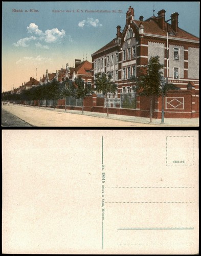 Riesa strassen ansicht kaserne - riesa,