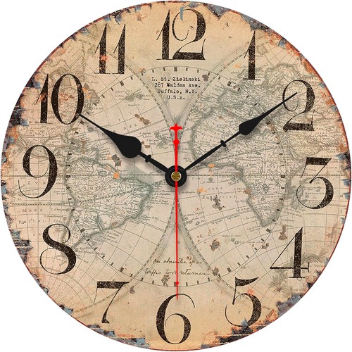 Wanduhr holz rustikal cm - holz,