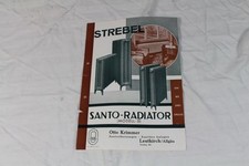 Santo Radiator - O.Krimmer Leutkirch - Reklame auf Papier - wohl 1930er J.  /S51