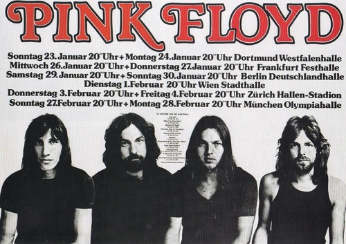 Pink floyd 1977 german tour - -,