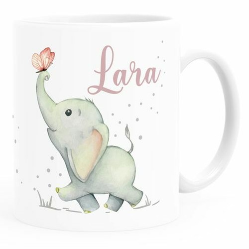 Kindertasse kunststoff elefant - kunststoff,