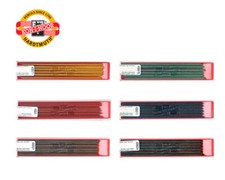 12 Fallminen  2 mm - Farbminen für KOH-I-NOOR Druckbleistifte bunte Minen
