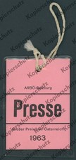 o. Presse-Ausweis Großer