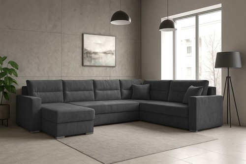 Großes ecksofa lars - großes,