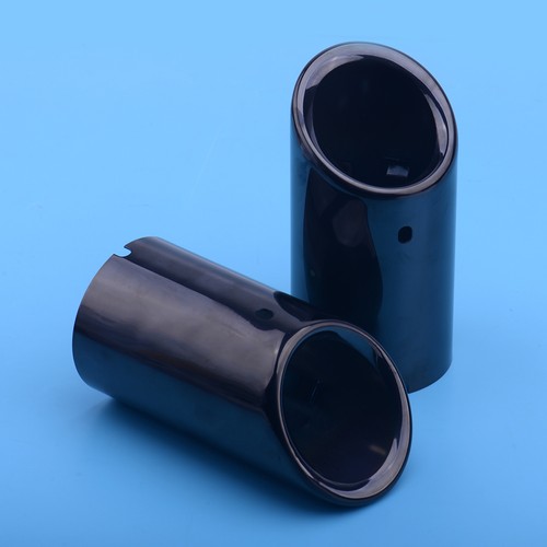 Titanschwarz auspuffblende - 2,