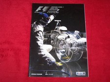 Programm Grosser Preis von Deutschland 2001 Hockenheimring