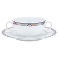 Suppentasse mit Untere Friesland / Melitta La Belle Collier