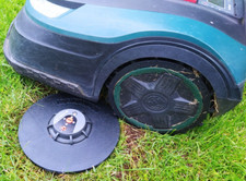 Rasenkanten Umrandung für Gardena Turbinen Versenkregner T 100 T200 T380 Rund