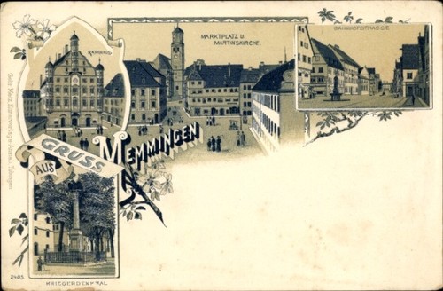 Litho memmingen schwaben - litho, in
