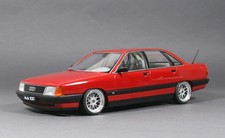 Audi 100 2,3E C3 Typ 44 Tornadorot BBS RS2 Alufelgen 16 Zoll Umbau 1/18