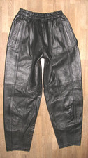 Damen- LEDERHOSE mit Gummibund