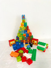 LEGO Duplo®  ABC Buchstaben Lernspiel 5061  Kind Katze Stuhl Schiebeauto Fenster