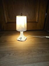 Porzellan Tischleuchte weiß