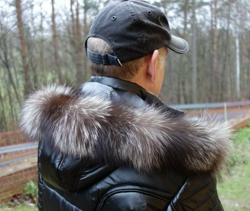 Fuchs pelz kapuze - pelz, kragen