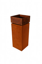 Edelrostsäule schlicht