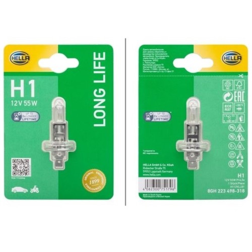 Hella 12v 55w longlife bis - h1,