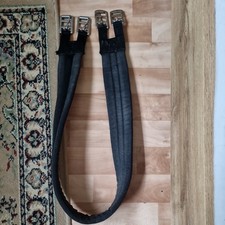 Sattelgurt 125 cm Schwarz 