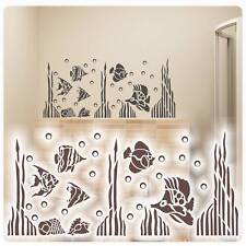 Wandtattoo Fische Wandaufkleber Badezimmer WC Deko Maritim BAD Duschkabinen W076
