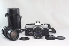 Olympus OM-2N Filmkamera + OM-System Auto-S 50mm F/1.8 + Zoom 75-150mm F/4 Ob...