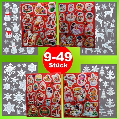 49 sticker weihnachten - 9,