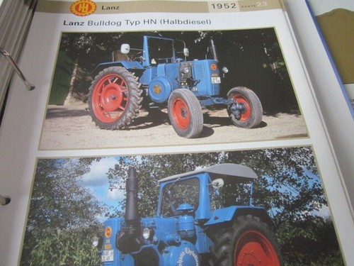 Traktor lanz bulldog typ - traktor, hn