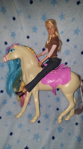 Mattel reiter barbie - reiter, puppe
