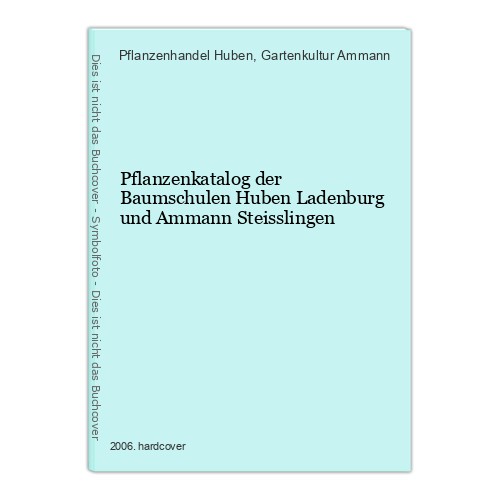 Pflanzenkatalog der