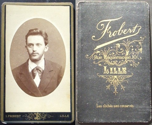 Lille flandern 1900 cdv - flandern,