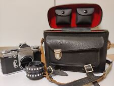 Edixa Mat Reflex B + Objektiv + Tasche. Beschreibung Lesen!!!